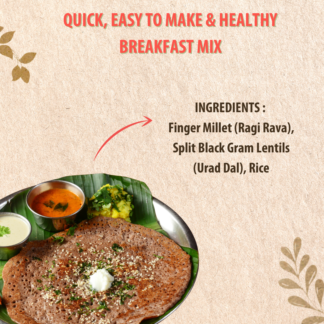 Jowar Idli & Ragi Dosa Mix