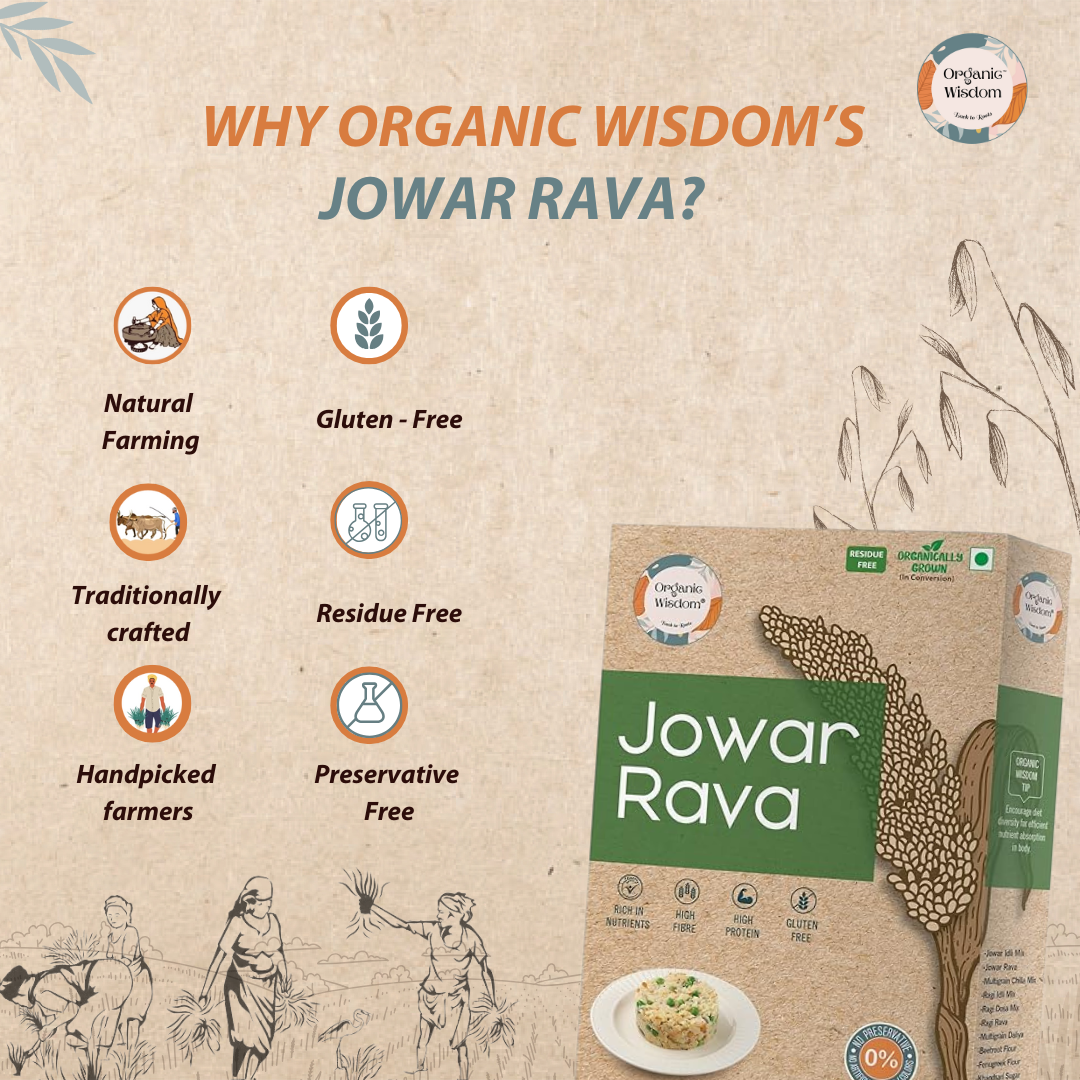 Jowar (Jonna/Sorghum) Rava