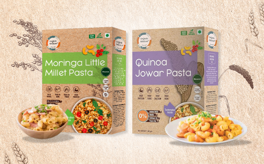 Moringa Little Millet & Quinoa Jowar Macaroni Pasta