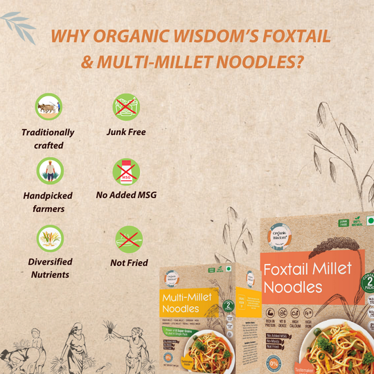 Choose your millet, enjoy clean eating with both variants