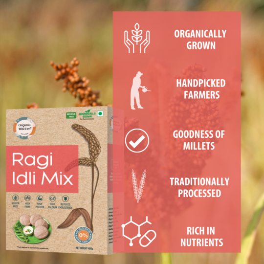 Gluten-free, fiber-rich ragi idlis that support bone strength and digestion.