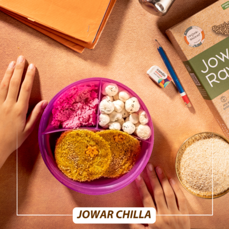 Oragnic wisdom's Jowar rava healthy millet choice for the whole family.