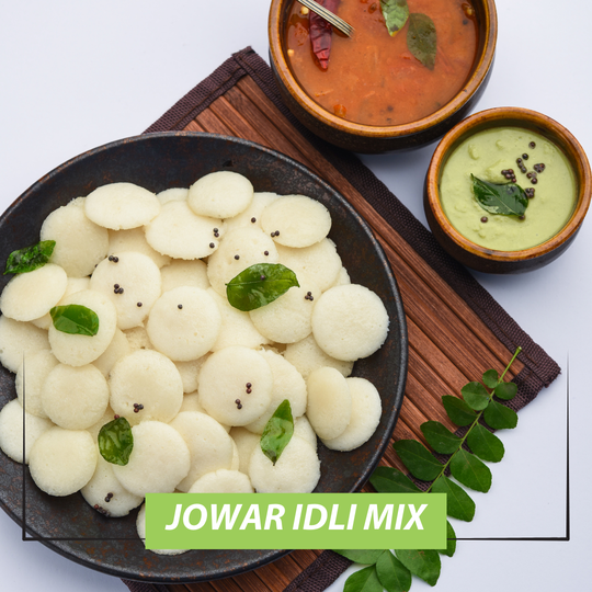 Jowar idli mix for fiber and protien rich millet idli