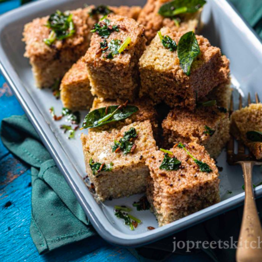 Make your dhokla with millets now with Organic Wisdom Millet Ragi Rava