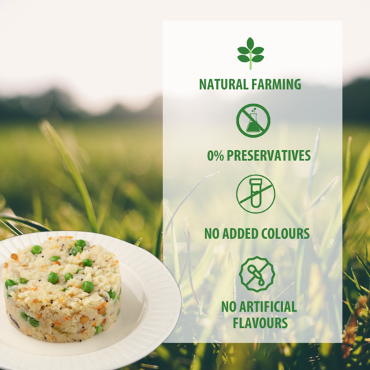 100% Organic and made from natural farm practices