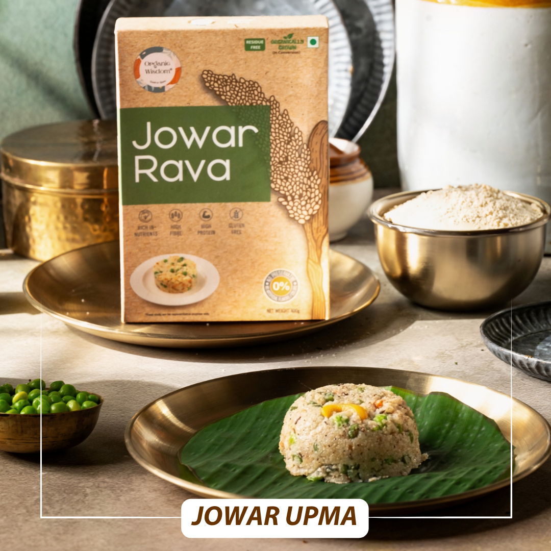 Organic Wisdom Millet Jowar Upma