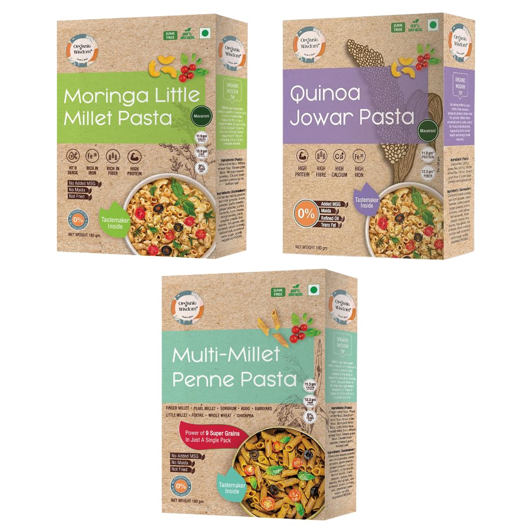A healthy and tasty millet pasta combo crafted for digestion, energy, and immunity