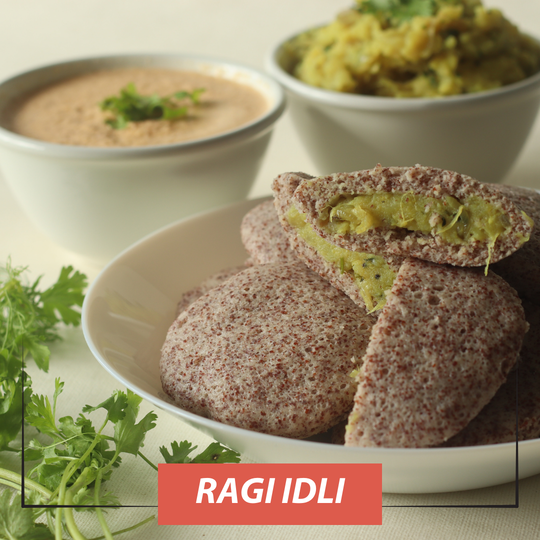 Ragi idli Mix is a delicious way to fuel your day