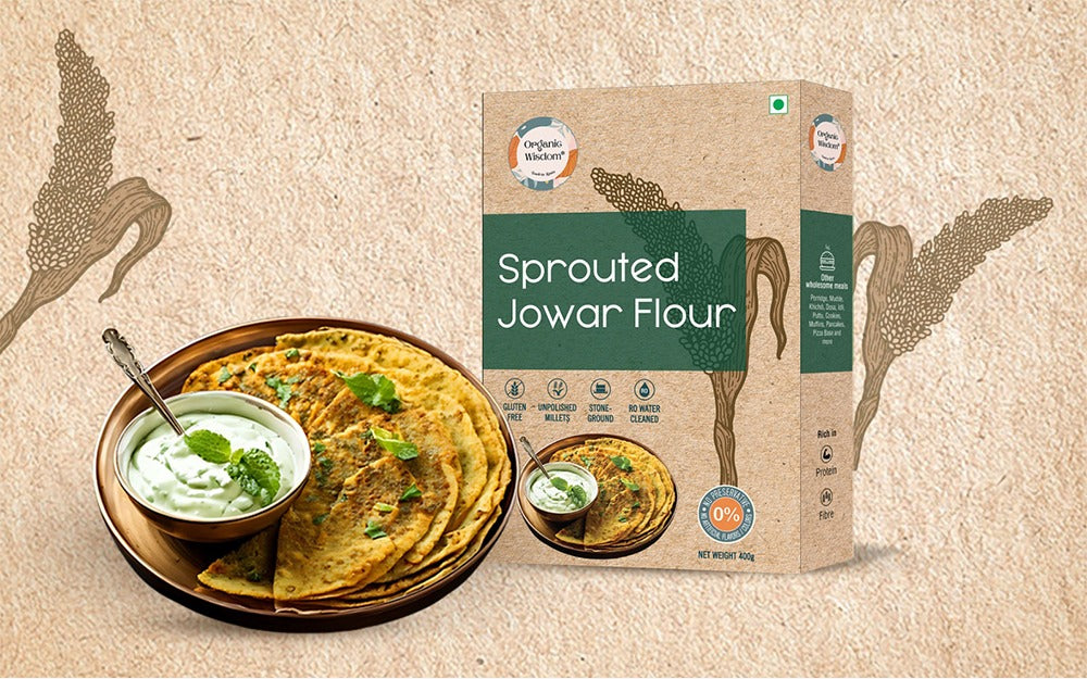 Sprouted Jowar Flour