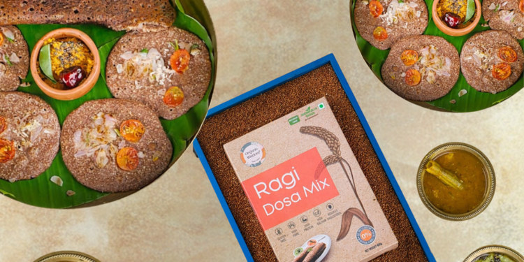The Organic Wisdom Ragi Dosa supports strong bones and better digestion.