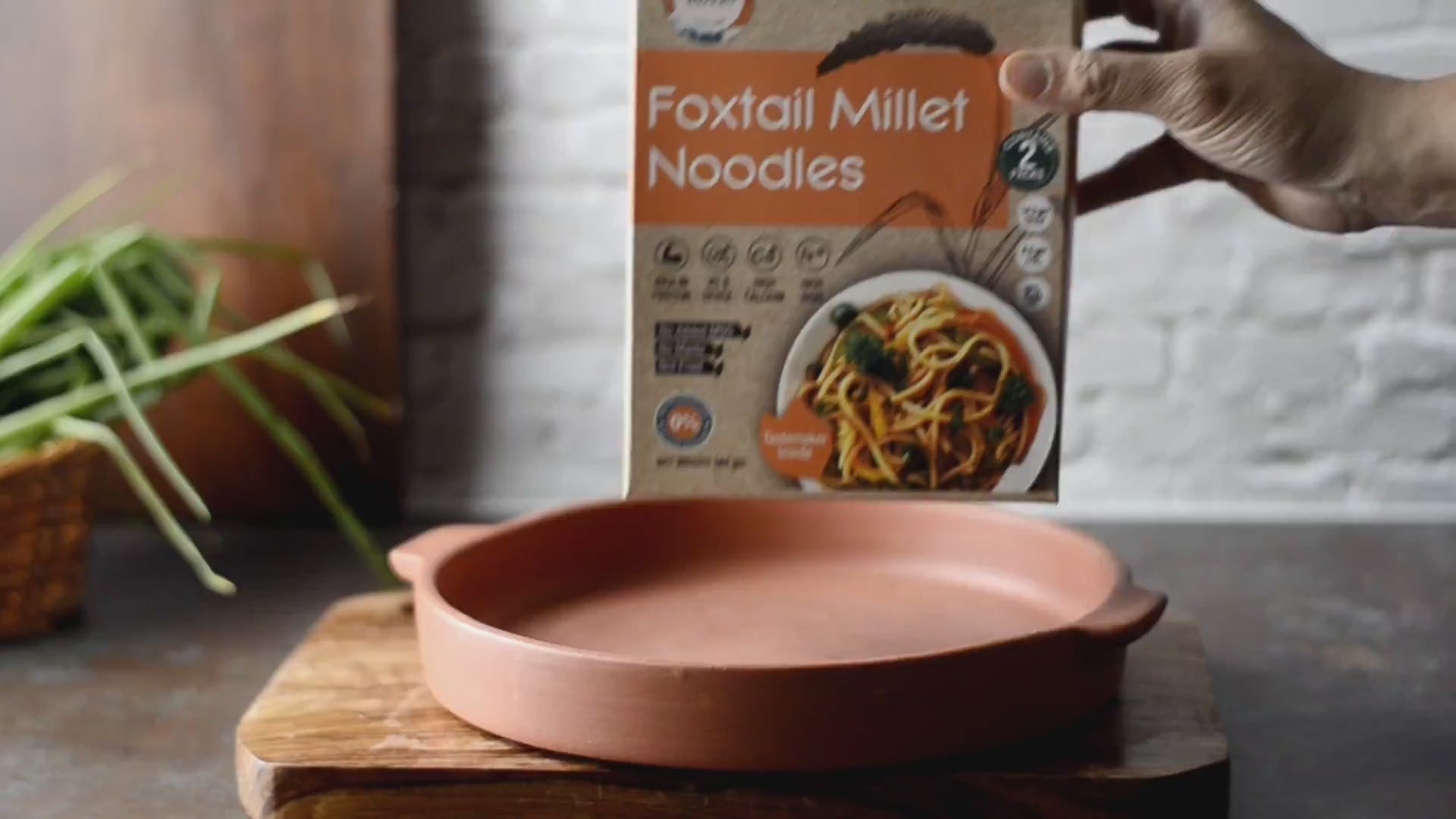 Recipe of foxtail millet noodles