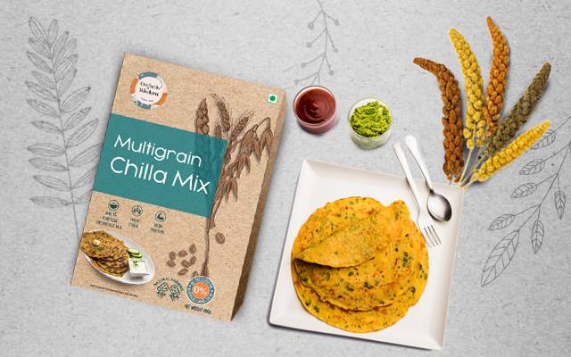 Organic Wisdom Multigrain Chilla Mix