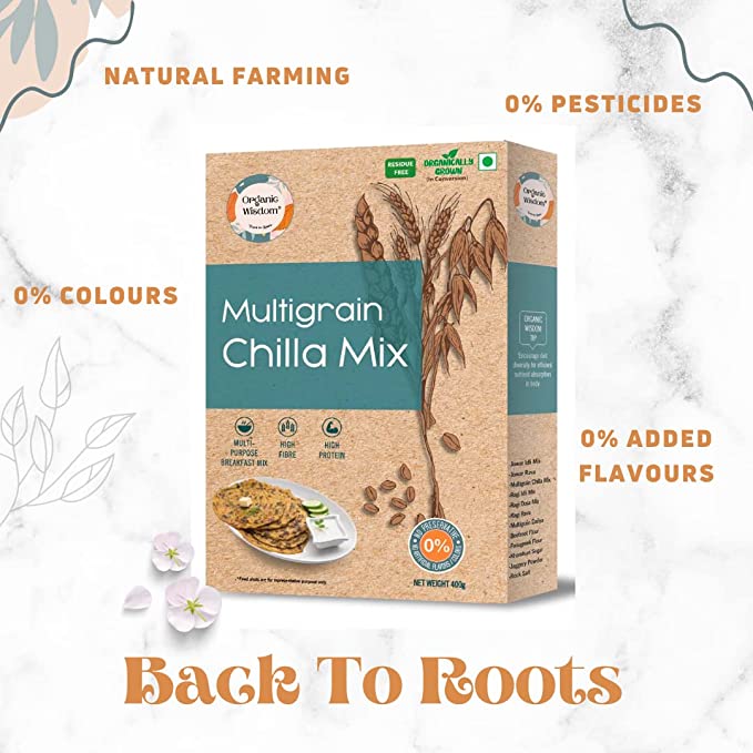 Organic Wisdom Multigrain Chilla Mix Benefits