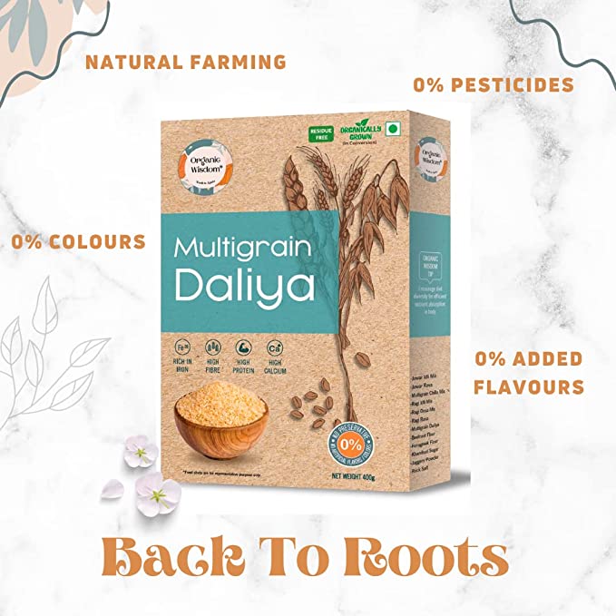 Why Organic Wisdom's Multigrain Daliya?