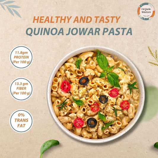 Beetroot Ragi and Quinoa Jowar Pasta Recipe