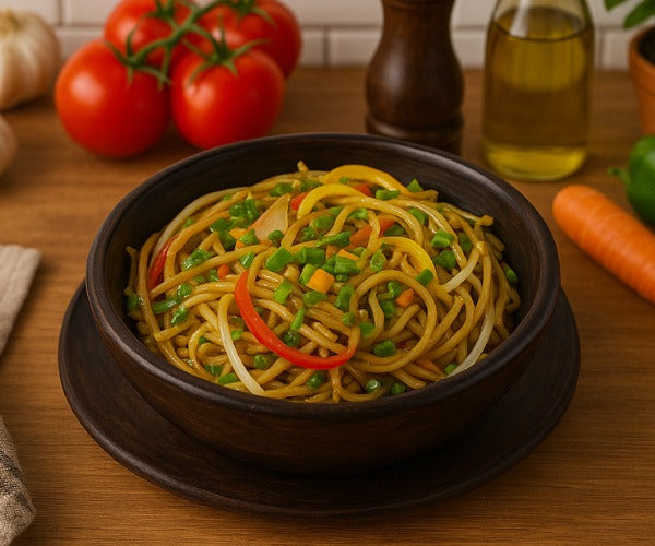 Ragi Noodle Stir Fry