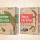 Organic Wisdom Combo of Protein and Calcium rich Jowar Idli Mix and Ragi Idli Mix – 400 gm each