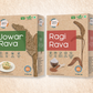 Organic Wisdom Combo of Protein, Calcium and Fiber rich Jowar Rava and Ragi Rava – 400 gm each