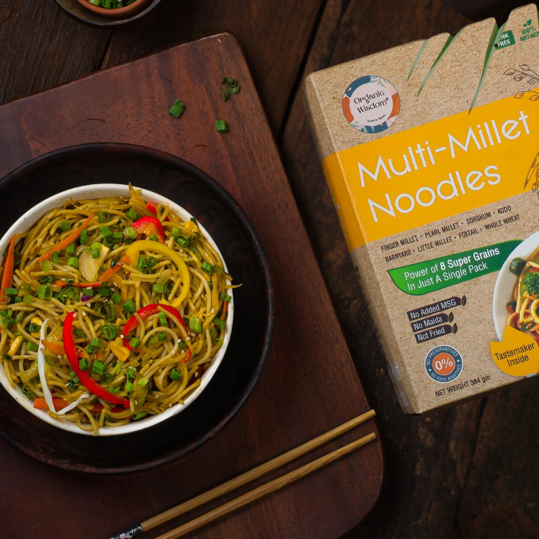 Millet Noodles Combo : Ragi, Foxtail & Multi Millet
