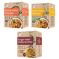 Organic Wisdom Combo of 3 Protein and Fibre rich Millet Noodles: Multi-Millet Noodles, Foxtail (Kangni) Millet Noodles, and Ragi Noodles 384 gm each (Each Box Contains 2 Packs)