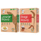 Organic Wisdom Combo of Protein, Calcium and Fiber rich Jowar Rava and Ragi Rava – 400 gm each