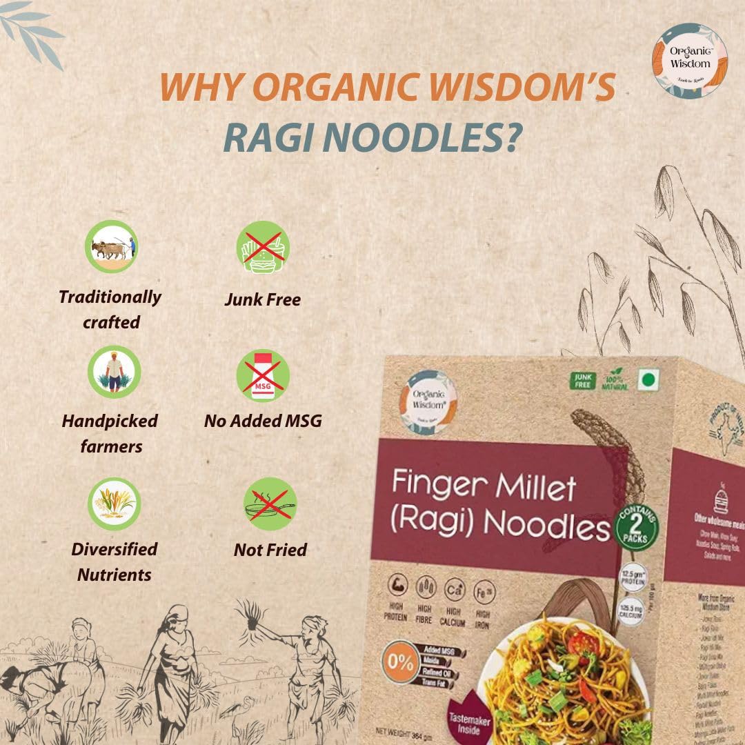 Ragi (Finger Millet) Noodles