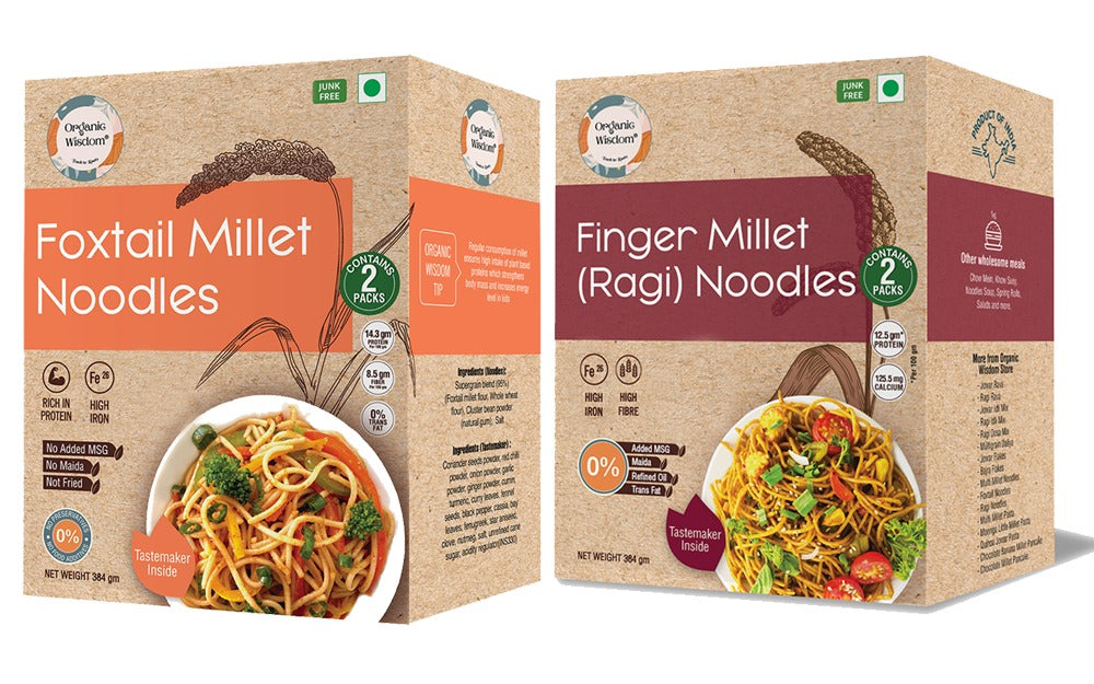 Foxtail & Ragi Millet Noodles