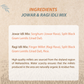 High Quality Millet made Jowar and Ragi idli mix