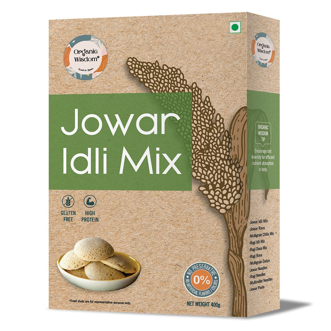 Jowar (Jonna/Sorghum) Idli Mix