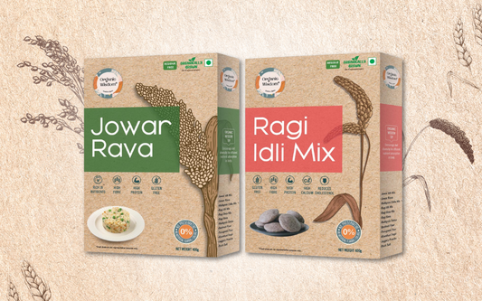 Jowar Rava & Ragi Idli Mix Moodboard