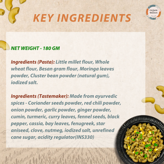 A smart choice for nutritious and flavorful pasta dishes