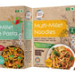 Multi Millet Penne Pasta + Multi-Millet Noodles Combo — Millet & Whole Wheat Blends, 2-Pack