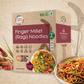 Gluten-free noodles made from the power of finger millet