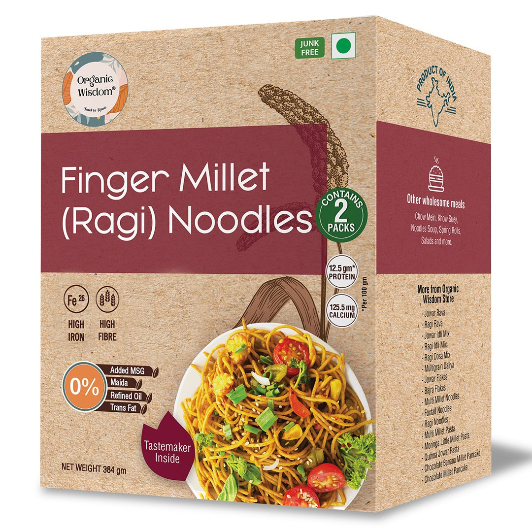 Ragi (Finger Millet) Noodles