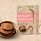 The Organic Wisdom Sprouted Ragi Flour is a clean boost of plant-based nutrition.

