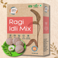The Organic wisdom Ragi millet idli mix quick to steam, easy to digest, and perfect for all ages.