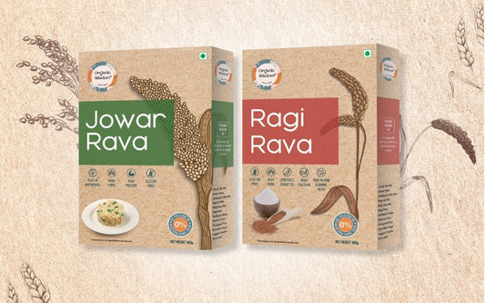 Jowar Rava and Ragi Rava