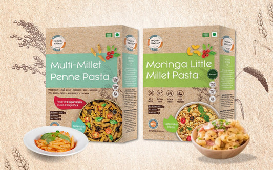 Moringa Little Millet & Multi-millet Penne Pasta