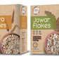 Jowar Flakes + Bajra Flakes Combo — Sun-Dried, No Added Salt/Sugar, 2-Pack