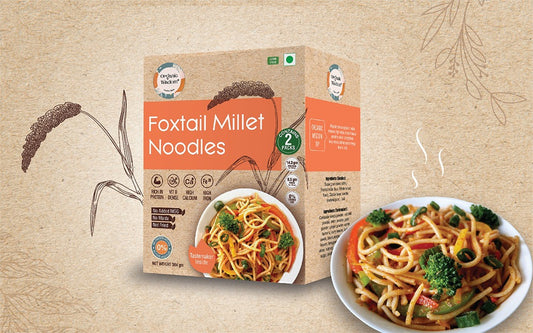 Foxtail Millet Noodles (Contains 2 Packs)
