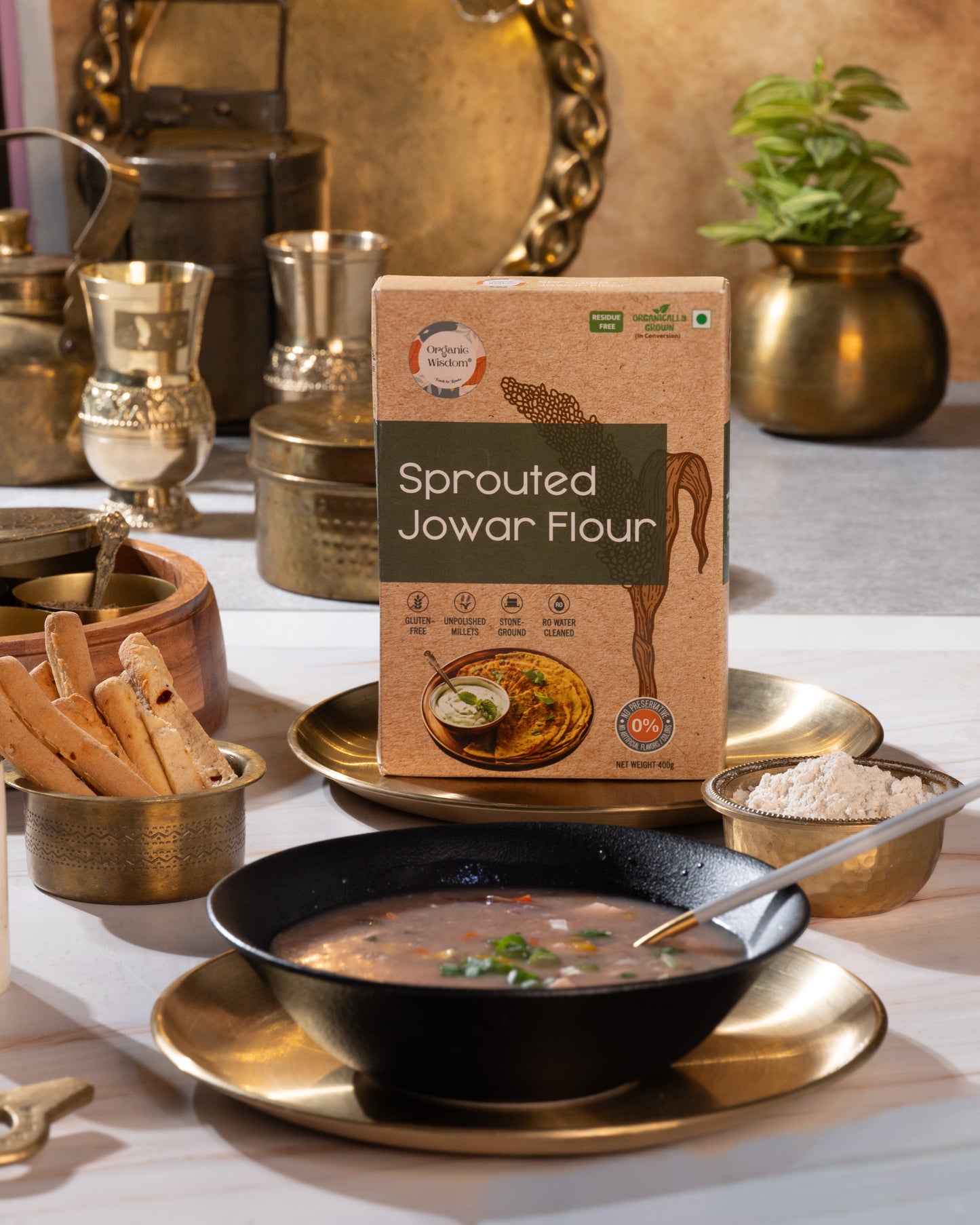 Sprouted Jowar Flour