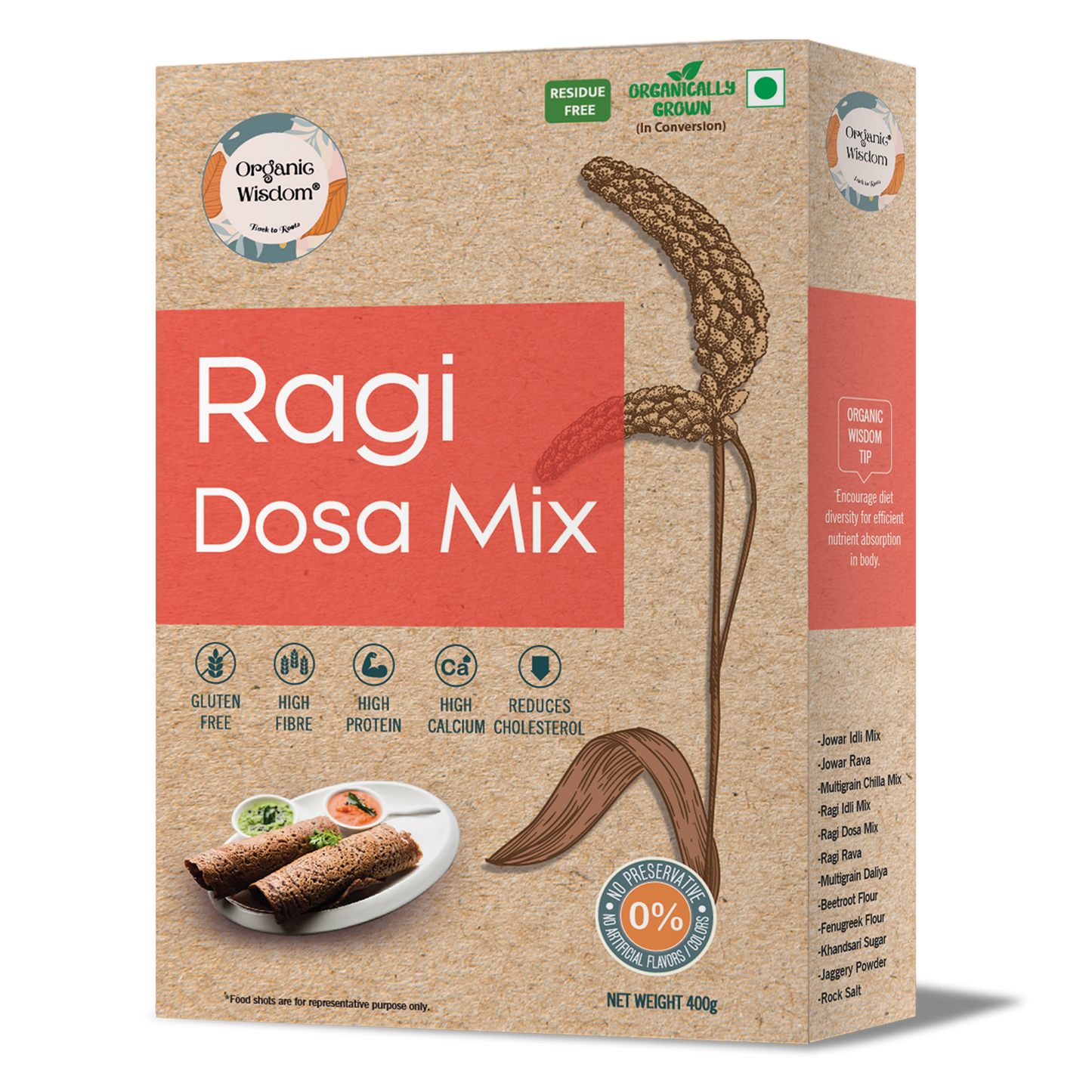 Ragi (Nachni) Dosa Mix