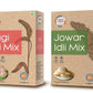 Jowar Idli Mix + Ragi Idli Mix Combo — Stone-Ground, Protein & Fibre Breakfast Duo, 2-Pack