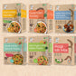 Kids' Tiffin Combo Pack of 5 — Ragi Idli Mix, Millet Banana Pancake Mix, Quinoa Jowar Pasta, Beetroot Ragi Pasta & Multi-Millet Noodles