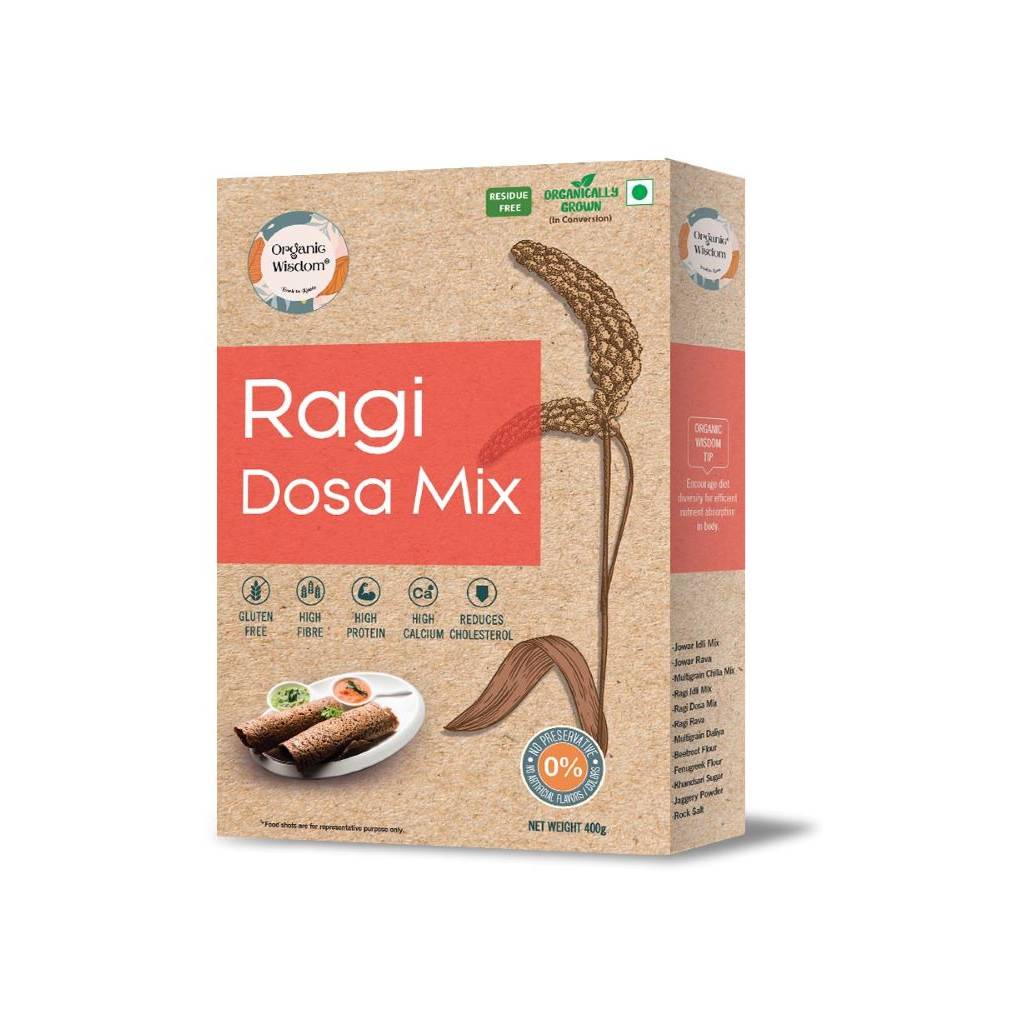 Organic Wisdom's Ragi Dosa Mix