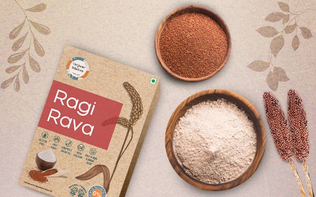 Organic Wisdom's Ragi Rava