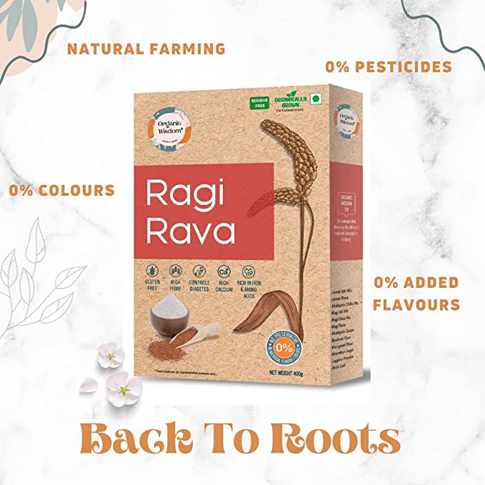 Why Organic Wisdom's Ragi Rava?